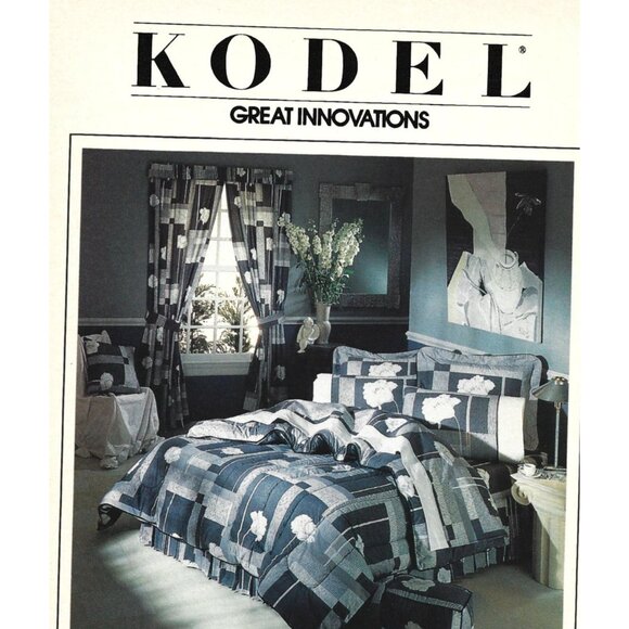 Springmaid Bed Linens Kodel Great Innovations Kodak 1980s Vintage Print Ad - Picture 2 of 4